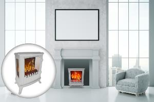 Chimenea eléctrica con visión 180 grados CL-140