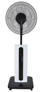 Ventilador nebulizador de 125 cm. con mando a distancia
