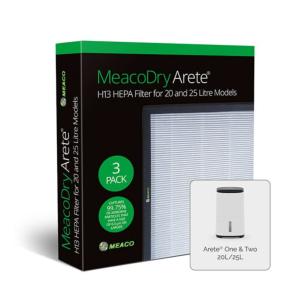  Meaco AreteHepa20L/25LEU, Filtros