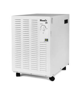 Deshumidificador eléctrico bajo consumo Woods SW20FW Blanco