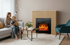 Chimenea electrica decorativa modelo Ambra