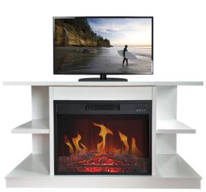 Comprar Mueble TV y chimenea eléctrica / calefactor CL-147