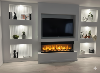 Chimenea electrica 3D encastrable de 178 cm - CL-294