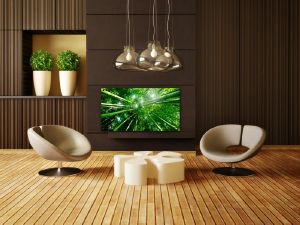 Radiador eléctrico con diseño BAMBU