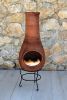 Chimenea de exterior modelo Cairn Rojo