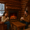 Chimenea electrica encastrable OXFORD-2XL 