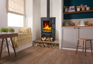 Chimenea eléctrica efecto fuego Chemin arte Elsinki