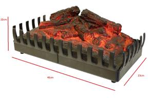 Efecto brasa para colocar en chimenea existente FB