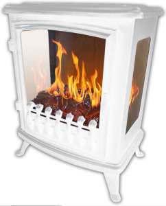 Chimenea eléctrica con visión 180 grados CL-140