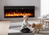 Chimenea electrica 3D encastrable de 178 cm - CL-294